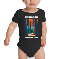 Redwood National Park Visit Our National Parks T Shirt Baby Bodysuit | Artistshot