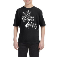 Musical Sheet Music Notes Tree Nature For Musicians And Fans T Shirt Youth Tee | Artistshot