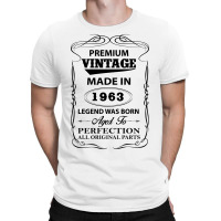 Vintage Legend Was Born 1963 T-shirt | Artistshot