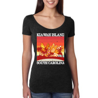 Kiawah Island South Carolina T  Shirt Kiawah Island South Carolina S C Women's Triblend Scoop T-shirt | Artistshot