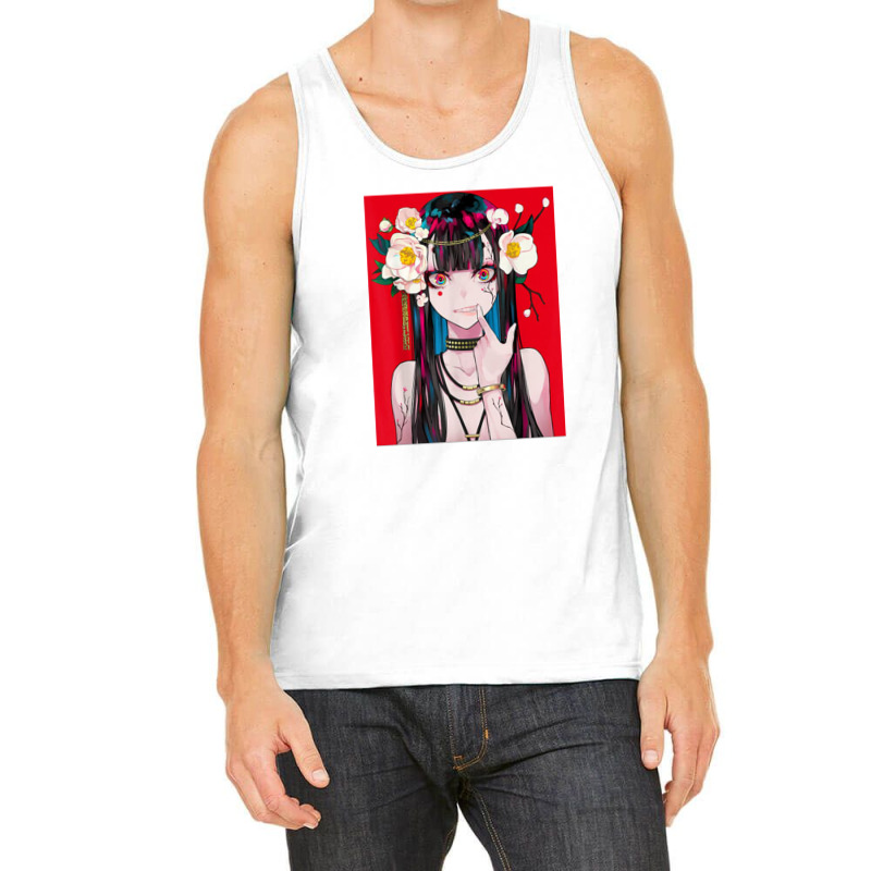 Anime Girl Japanese Aesthetic Anime Otaku Tank Top | Artistshot