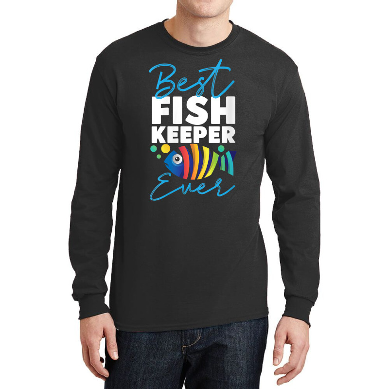 Womens Saltwater Aquarium Rainbow Best Fishkeeper Ever V Neck T Shirt Long Sleeve Shirts by naythendeters2000 | Artistshot