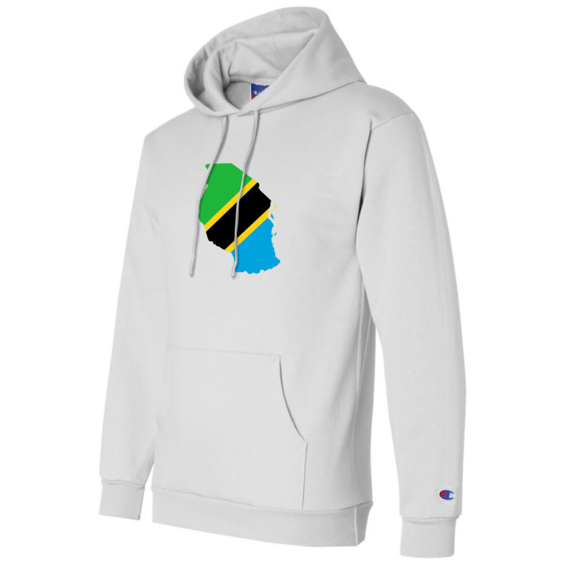 Tanzania Flag Map Champion Hoodie | Artistshot