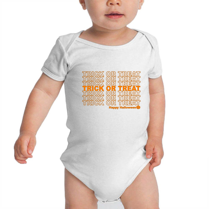 Trick Or Treat Baby Bodysuit by Jamalia Farh | Artistshot