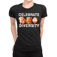 Celebrate Diversity Hamster Guinea Pig Furry Potato Animal T Shirt Ladies Fitted T-shirt | Artistshot