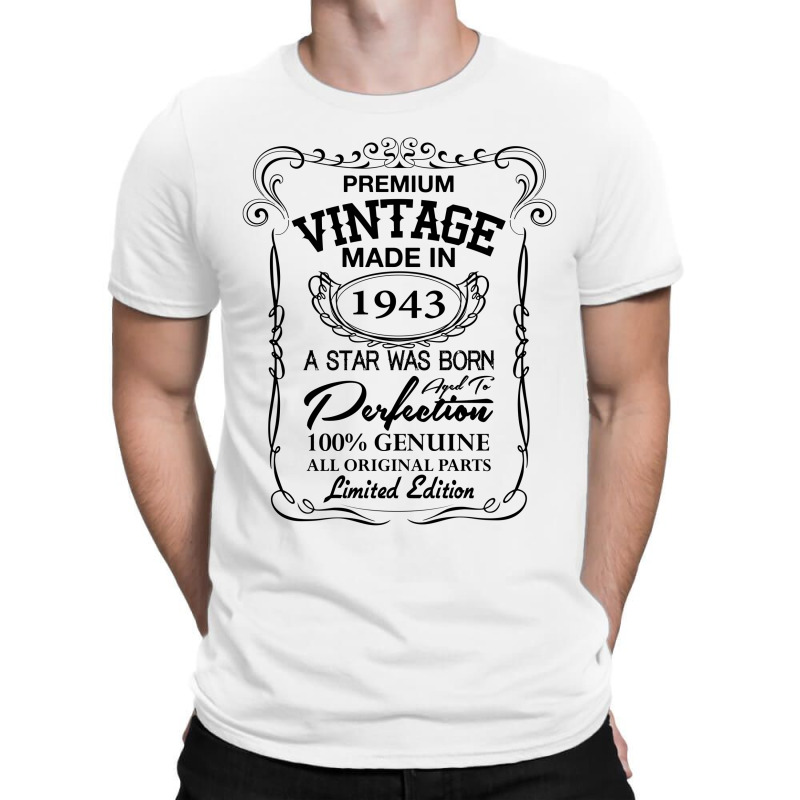 Vintage Made In 1943 T-shirt | Artistshot
