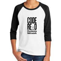 Code Read Dyslexia Network Youth 3/4 Sleeve | Artistshot