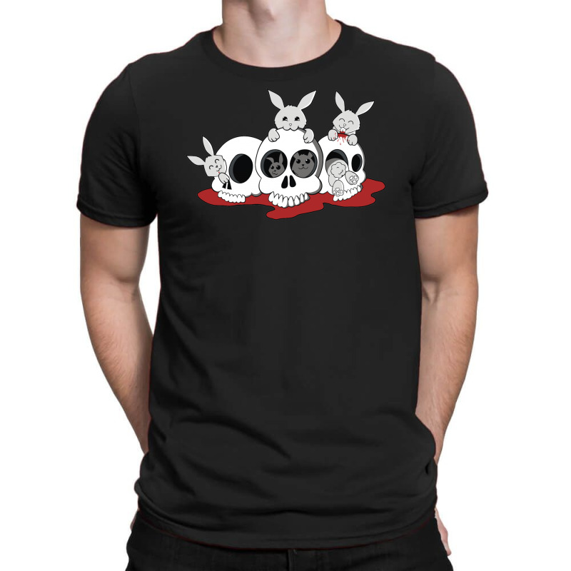 Bunnies And Skulls T-shirt | Artistshot