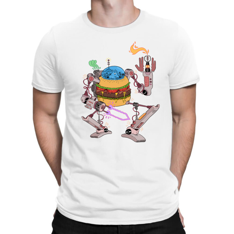 Burgerobot T-shirt | Artistshot