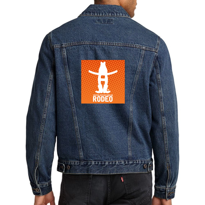 Houston Live Stock Show And Rodeo Men Denim Jacket by terisa880603tr | Artistshot