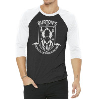 Burton's School Of Bio Exorcism 3/4 Sleeve Shirt | Artistshot