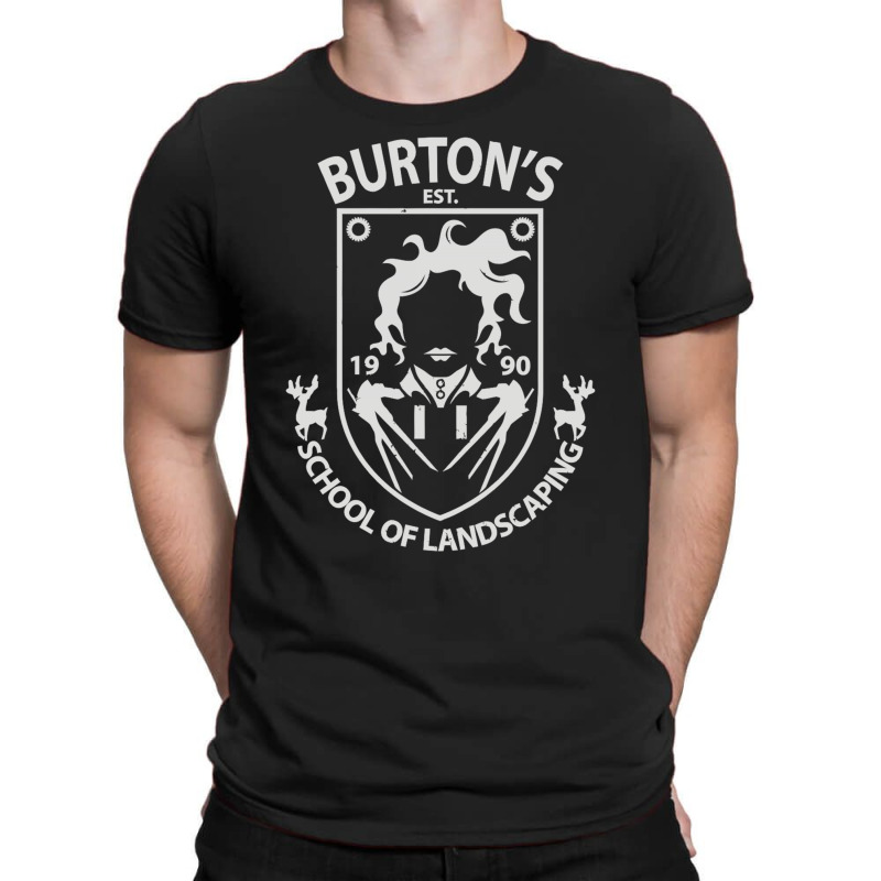 Burton's School Of Landscaping T-shirt | Artistshot