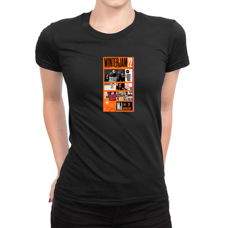 Winter Jam Ladies Fitted T-Shirt by kikolas800220rt | Artistshot