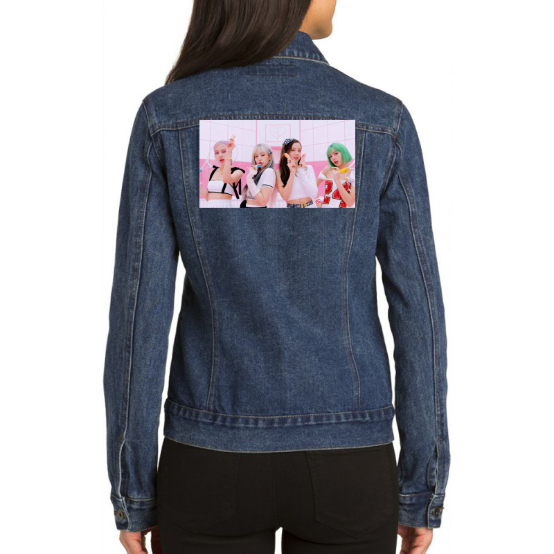 Korean Star Ladies Denim Jacket by blackpinkfans | Artistshot