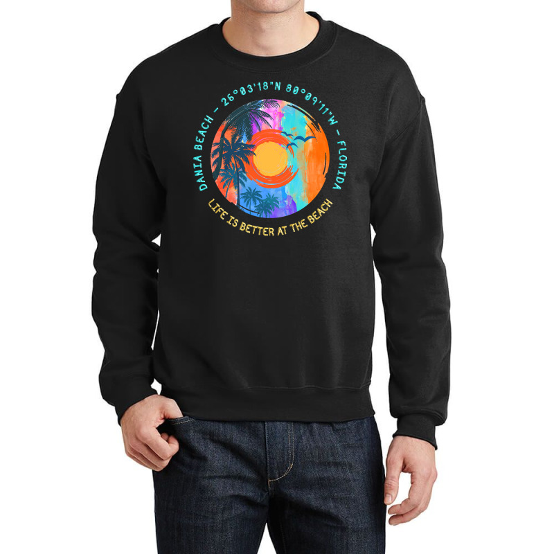 Dania Beach T  Shirt Dania Beach, Broward County, Florida T  Shirt Crewneck Sweatshirt | Artistshot