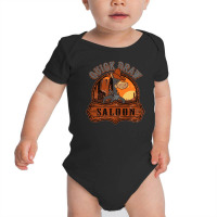 Quick Draw Saloon Cartoon Baby Bodysuit | Artistshot