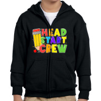 Womens Head Start Crew Student Teachers Back To School Kid Boy Girl V Youth Zipper Hoodie | Artistshot