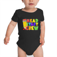 Womens Head Start Crew Student Teachers Back To School Kid Boy Girl V Baby Bodysuit | Artistshot