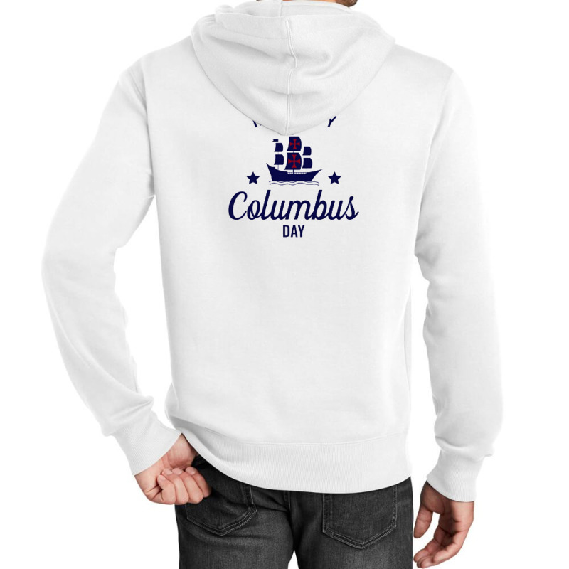 Columbus Day Design Simple Unisex Hoodie by GegmaDesign | Artistshot