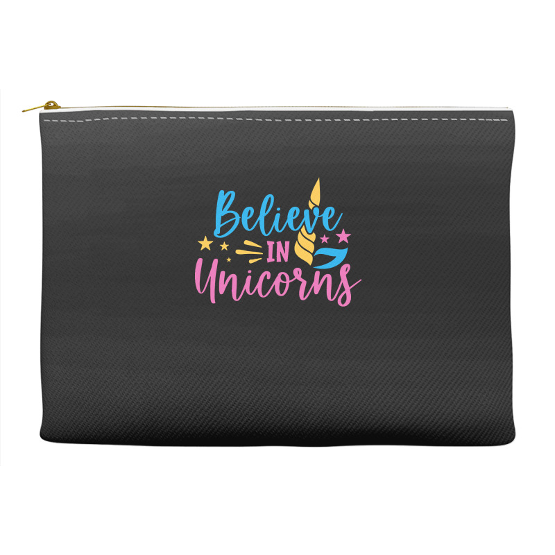 Believe N Unicorns T  Shirtbelieve în Unicorns T  Shirt Accessory Pouches | Artistshot