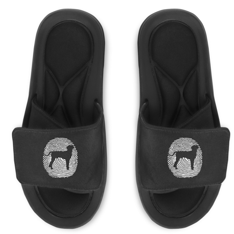 Hanover T  Shirt Hanover Hound D N A Fingerprint I Dog Hanover Hound T Slide Sandal by shanie31601 | Artistshot