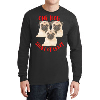 One Dog Short Of Crazy T  Shirtone Dog Short Of Crazy T  Shirt (10) Long Sleeve Shirts | Artistshot