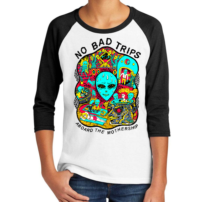 No Bad Trips Youth 3/4 Sleeve | Artistshot