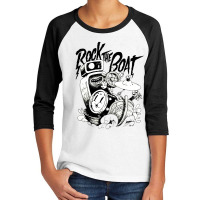 Rock N Roll Music Youth 3/4 Sleeve | Artistshot