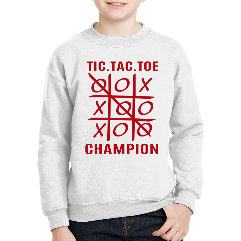 Tick, Tack, Toe Champion Youth Sweatshirt by rardesign | Artistshot