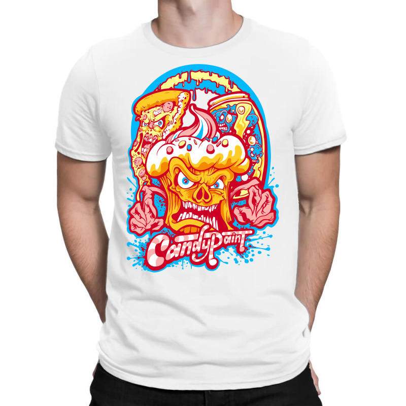 Candypaint   Evil Food Brigade T-shirt | Artistshot