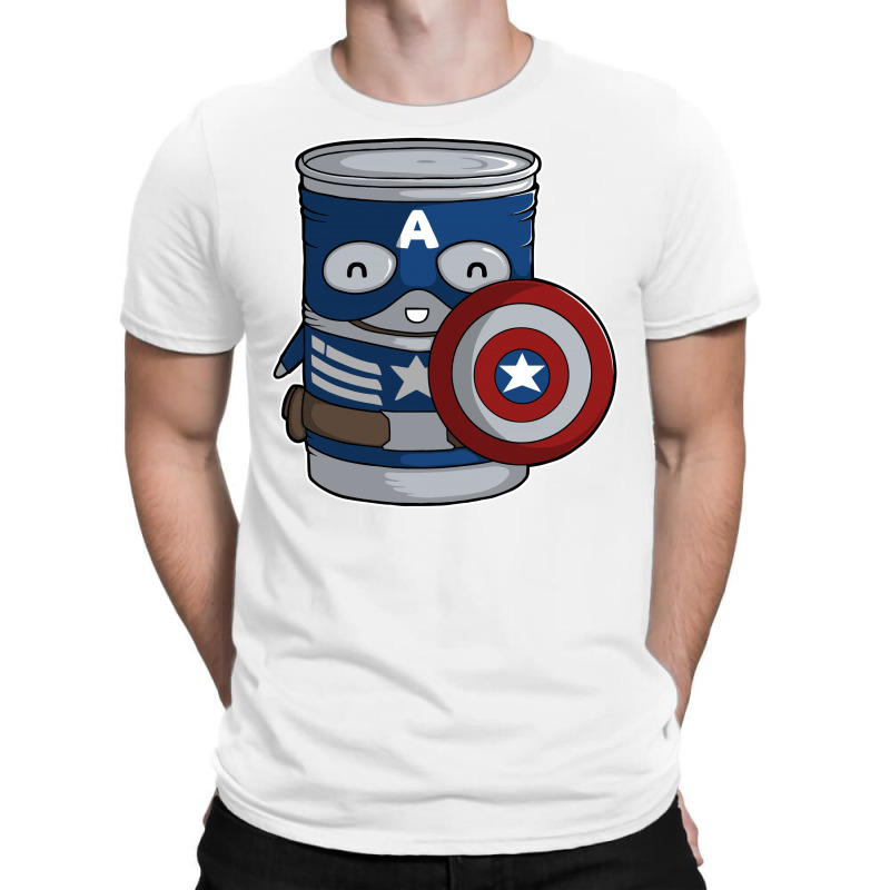 Cap Tin America T-shirt | Artistshot