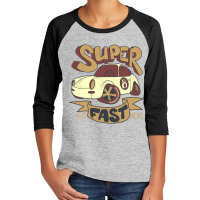 Retro 8 Car Superfast Youth 3/4 Sleeve | Artistshot