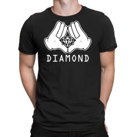 Cartoon Hands Diamond T-shirt | Artistshot