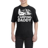 Mens Camping Daddy Funny Outdoors Mountain Camping Father's Day T Shir Youth Tee | Artistshot