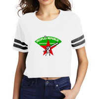 People's Republic Of Burlington Softball Scorecard Crop Tee | Artistshot