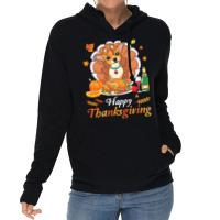 Chihuahua Happy Thanksgiving Christmas T  Shirt Chihuahua Turkey Costu Lightweight Hoodie | Artistshot