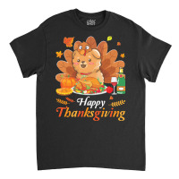 Chow Chow Happy Thanksgiving Christmas T  Shirt Chow Chow Turkey Costu Classic T-shirt | Artistshot