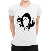 Metal Gear Solid   Fox Ladies Fitted T-shirt | Artistshot