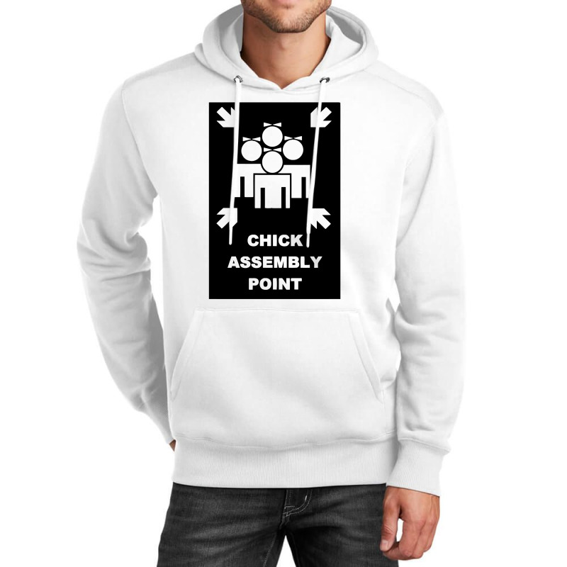 Chick Assembly Point Unisex Hoodie | Artistshot