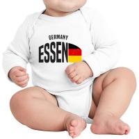 Essen In Germany Long Sleeve Baby Bodysuit | Artistshot