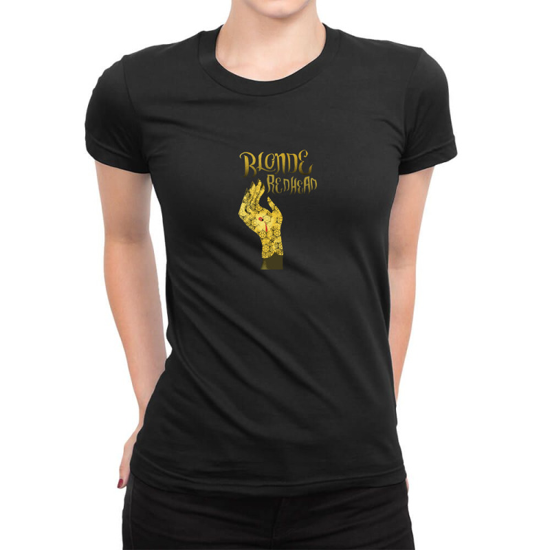 Blonde Redhead Ladies Fitted T-Shirt by hanifabu1090 | Artistshot