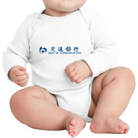 Bank Of Communications 2 Long Sleeve Baby Bodysuit | Artistshot