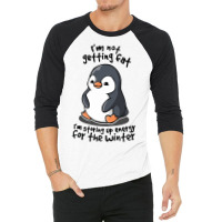 Chubby Penguin 3/4 Sleeve Shirt | Artistshot