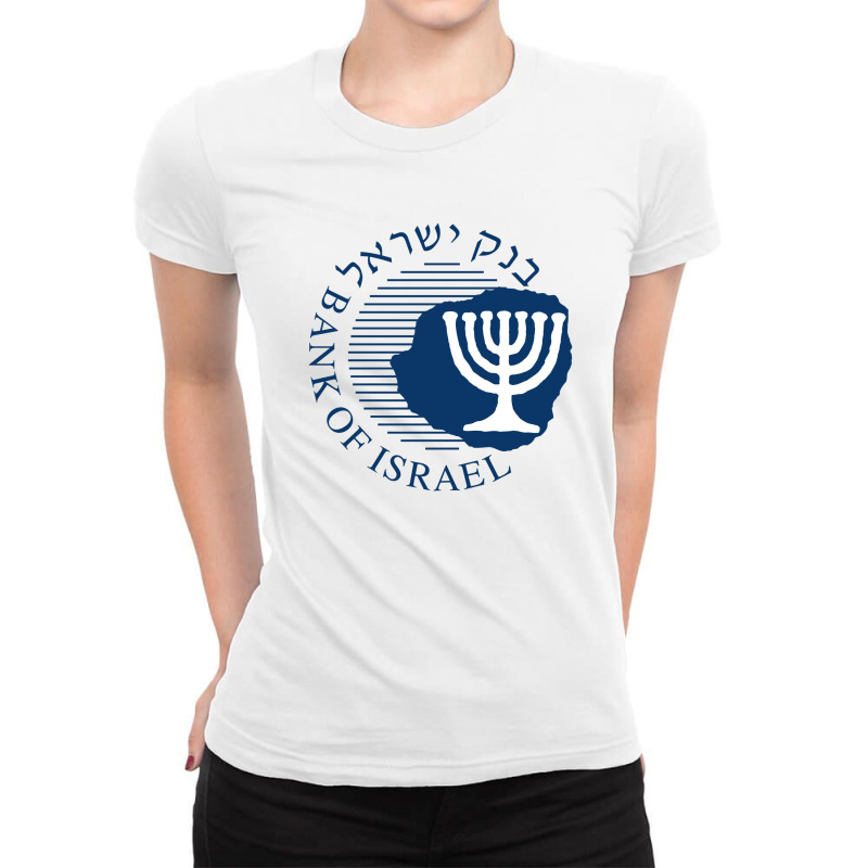 Bank Of Israel Seal Ladies Fitted T-Shirt by atip | Artistshot