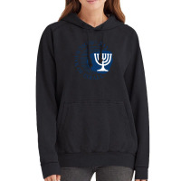 Bank Of Israel Seal Vintage Hoodie | Artistshot