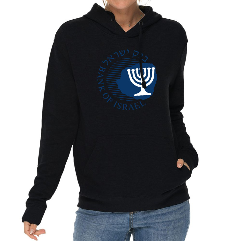 Bank Of Israel Seal Lightweight Hoodie by atip | Artistshot