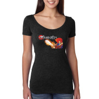 Thundercats 80s Cartonn Women's Triblend Scoop T-shirt | Artistshot