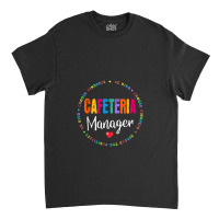 School Support Team Matching Cafeteria Manager Squad Crew Classic T-shirt | Artistshot