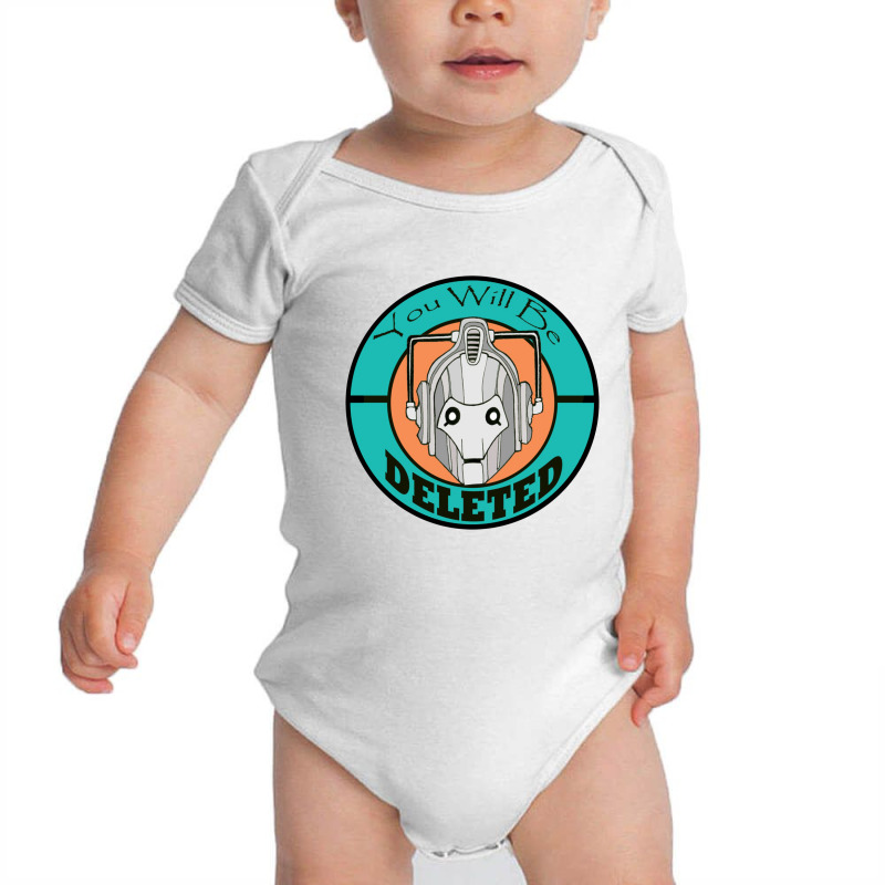 Silver Rusting Cyberman Baby Bodysuit by sheawinney | Artistshot