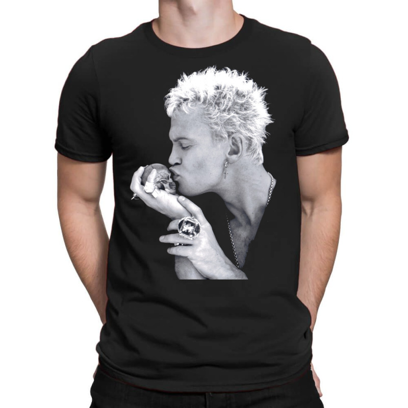 Billy Black White T-Shirt by JuanEscobar | Artistshot